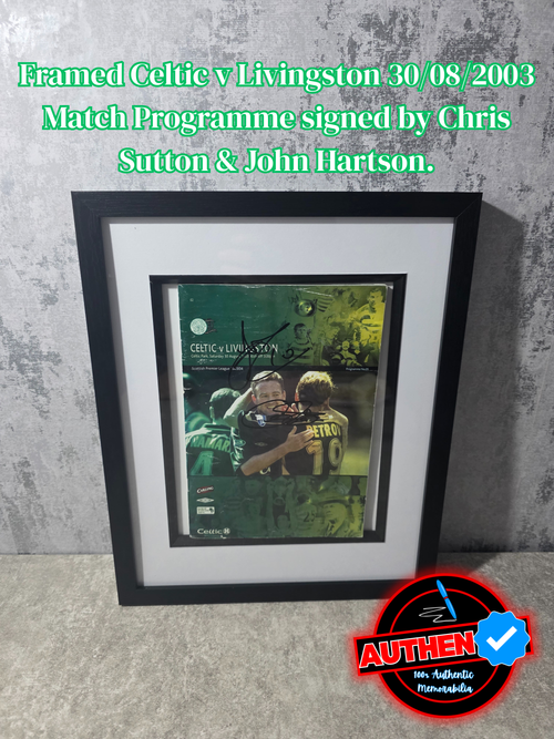 Double Winner Competition! 2 Chances to Win an Amazing Piece of Memorabilia!
