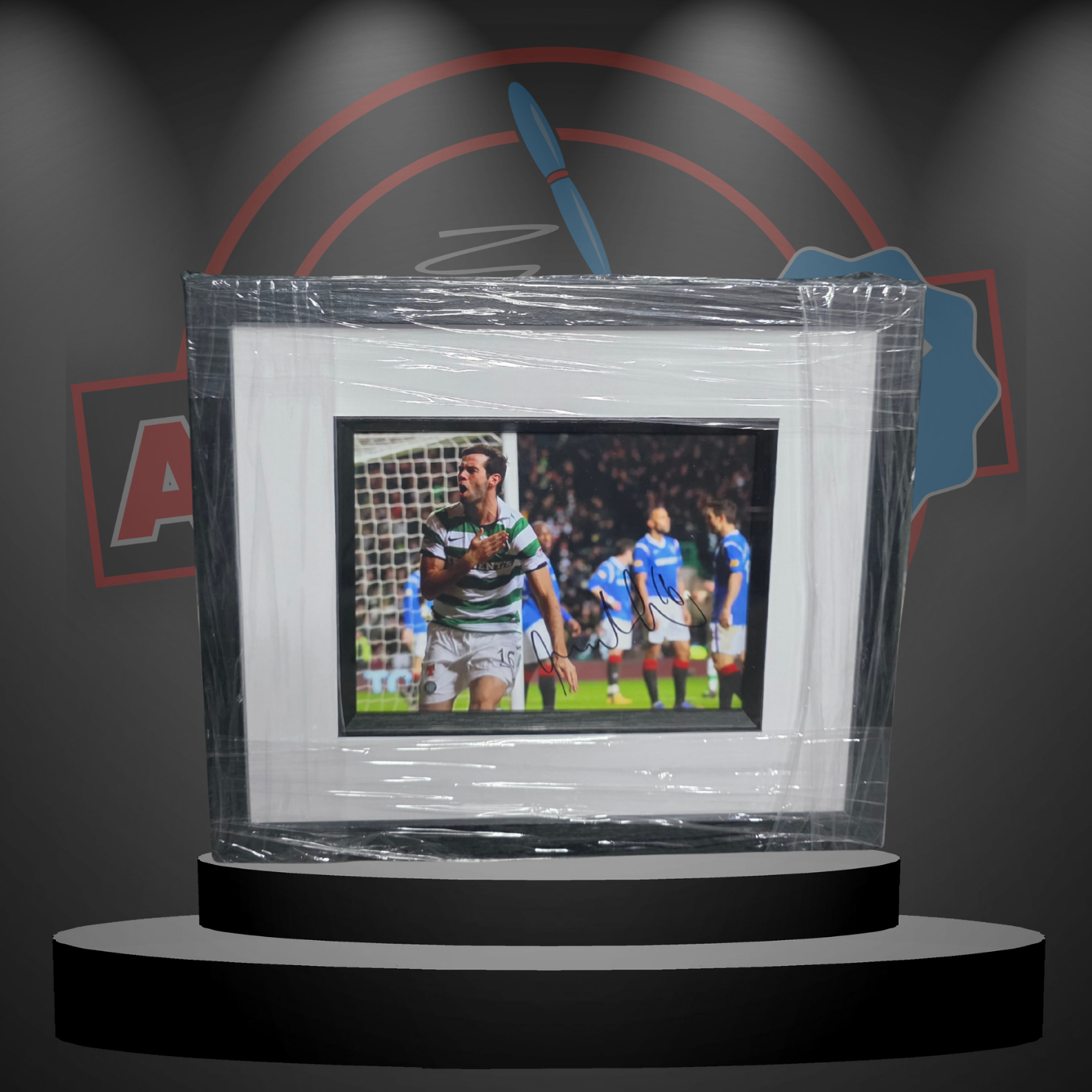 Joe Ledley (Celtic) Signed & Framed Photo