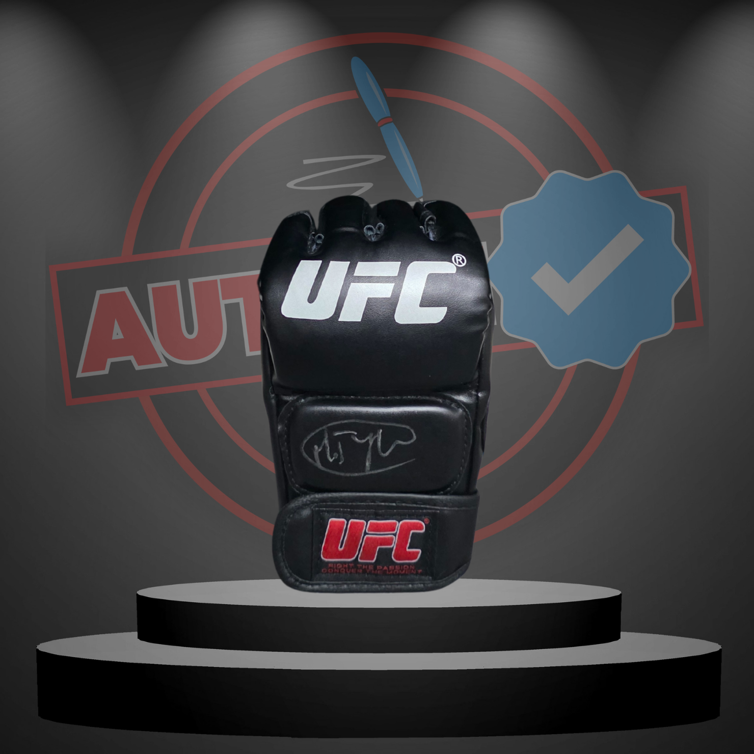 Marcin Tybura (UFC) Signed Glove