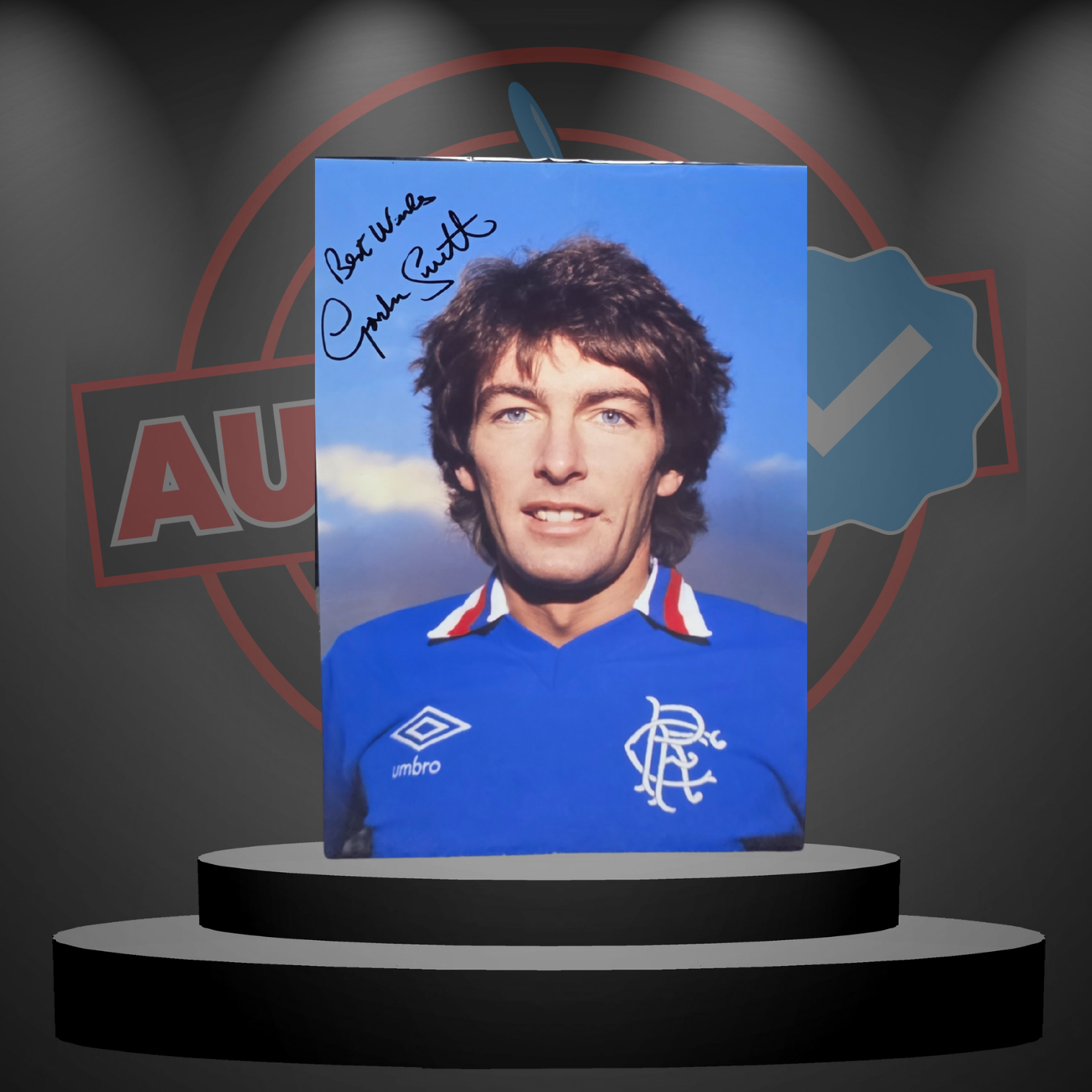 Gordon Smith (Rangers) Signed Photo