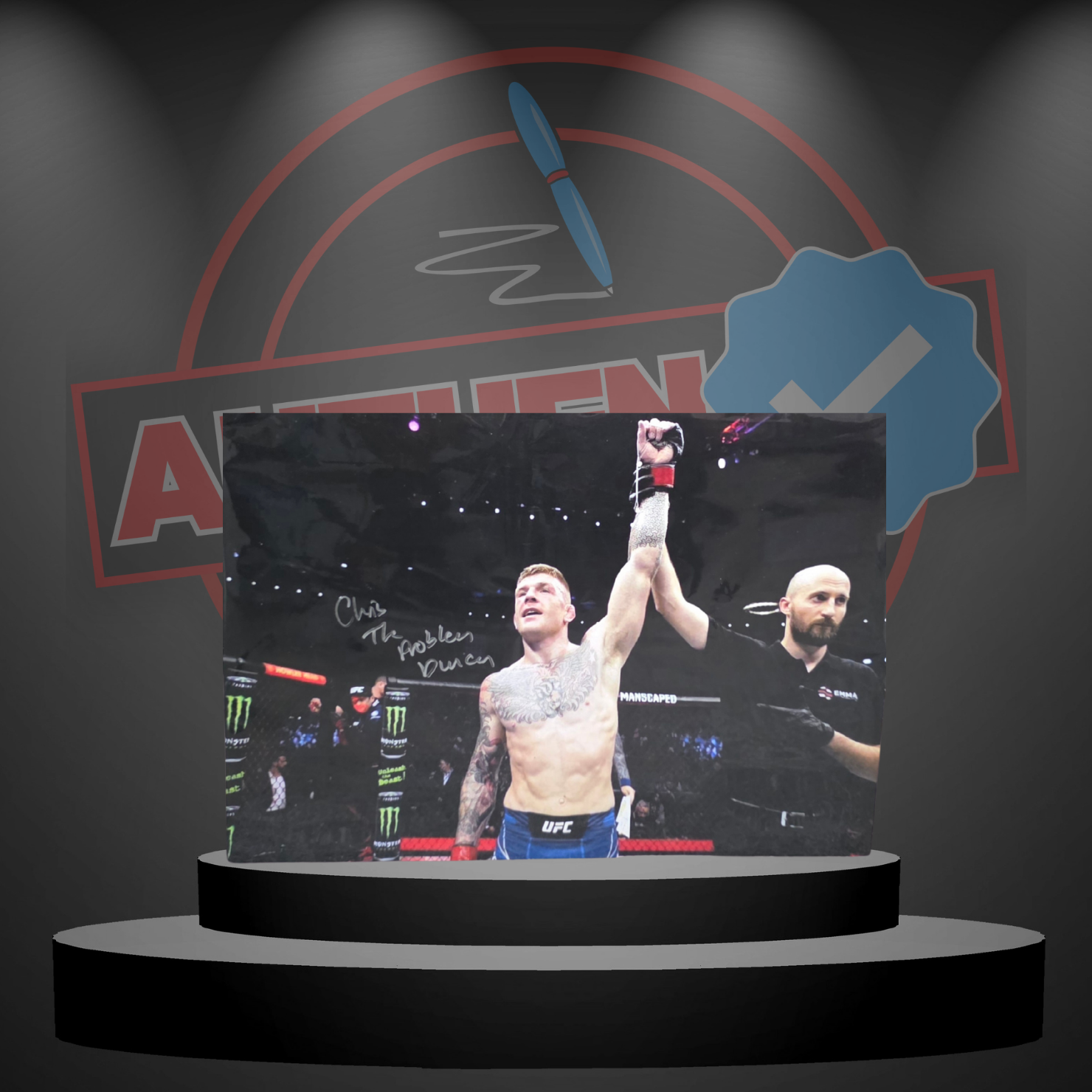 Chris Duncan (UFC) Signed Photo