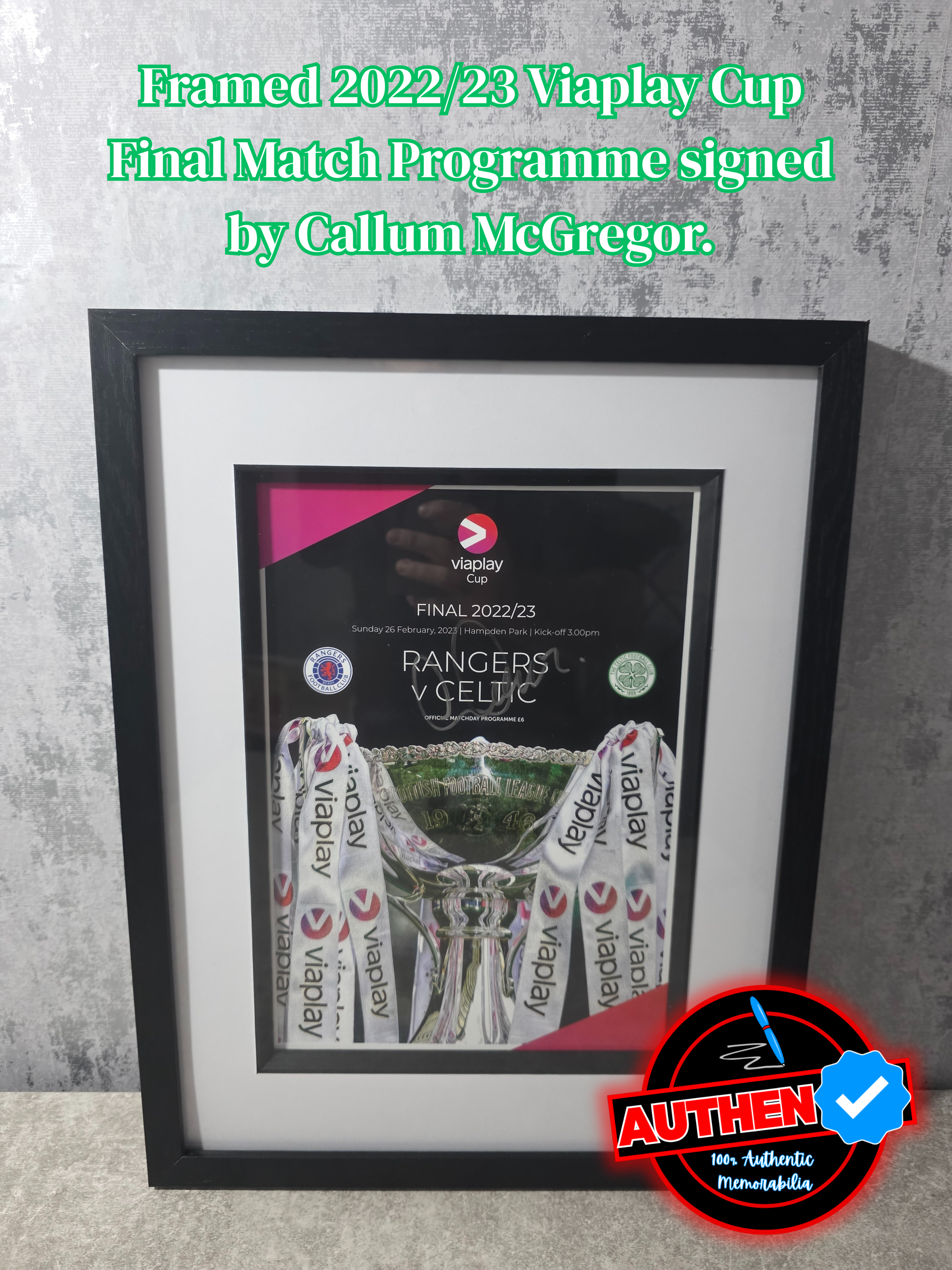 Double Winner Competition! 2 Chances to Win an Amazing Piece of Memorabilia!